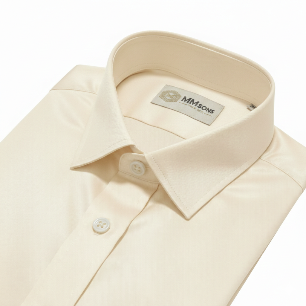 Beige Shirt Formal