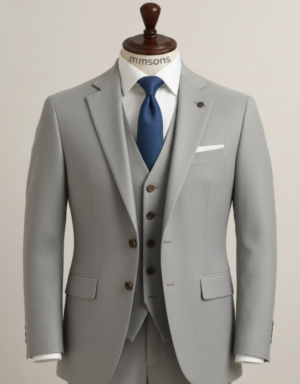 Light Grey Three Piece Suit